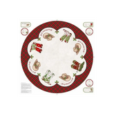 Howdy Christmas Cowboy Christmas Tree Skirt Panel - DP24611-11